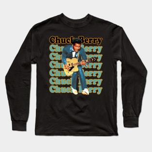 Berry's Guitar Heroics on a Cool Shirt Long Sleeve T-Shirt